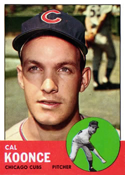 1963 Topps Baseball Cards      031      Cal Koonce RC